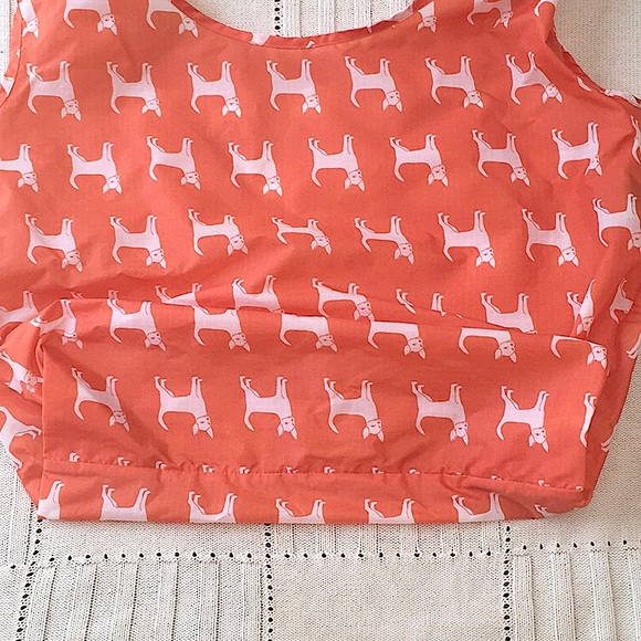 BAGGU Orange Chihuahua Reusable Eco Shopping Bag Tote Purse Standard Size - Picture 10 of 16